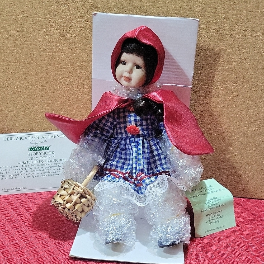 Story Book Tiny Tots Red Riding Hood Doll